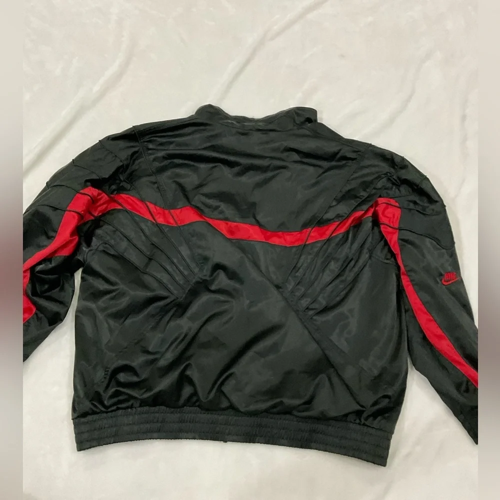 Jordan Black and Red Men's Track Jacket